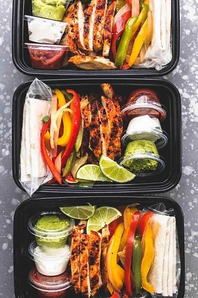 Weekly food prep meals